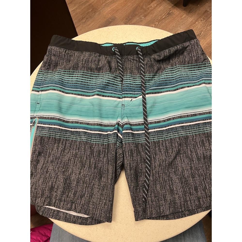 ZeroXposur Men's UPF 50+ Sun Protection Swim Trunk XL